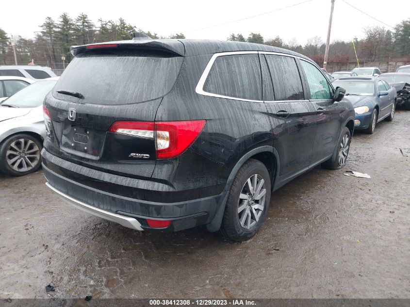 2019 HONDA PILOT EX-L - 5FNYF6H58KB006265