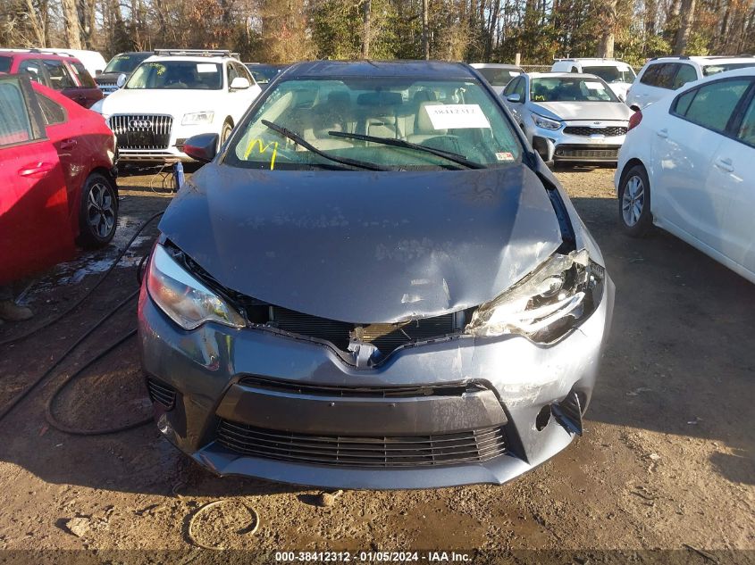 2015 TOYOTA COROLLA L/LE/LE PLS/PRM/S/S PLS - 2T1BURHE2FC318377