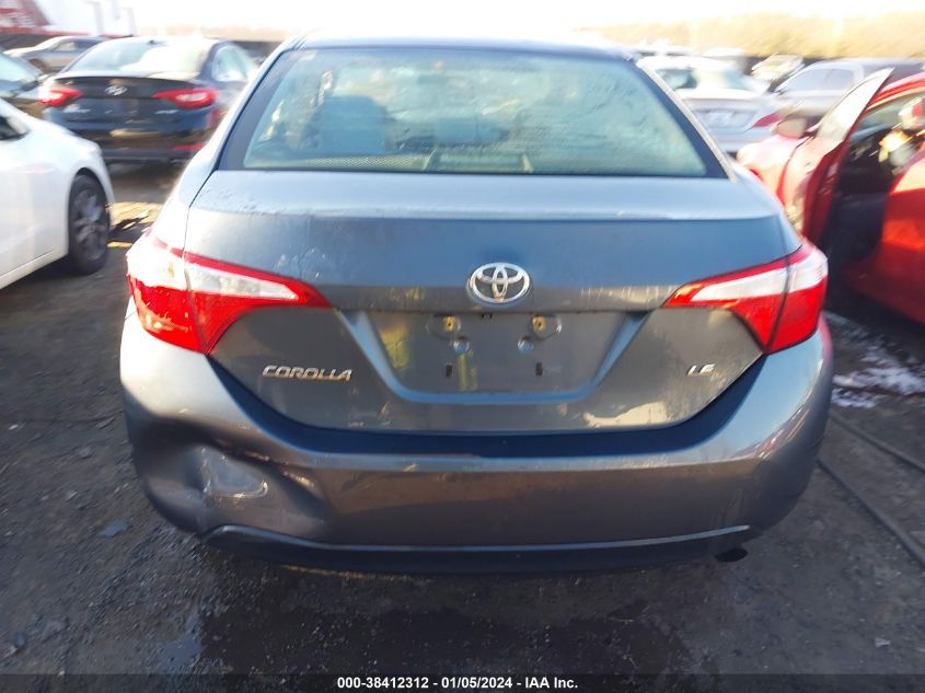 2015 TOYOTA COROLLA L/LE/LE PLS/PRM/S/S PLS - 2T1BURHE2FC318377