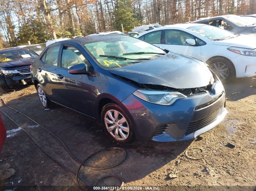 2015 TOYOTA COROLLA L/LE/LE PLS/PRM/S/S PLS - 2T1BURHE2FC318377