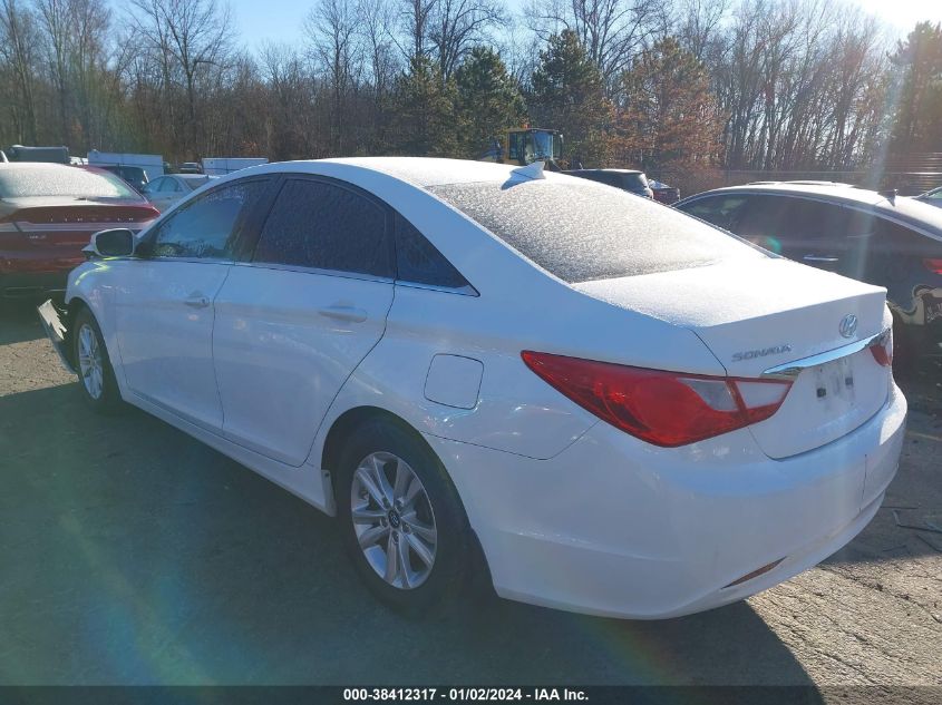 2013 HYUNDAI SONATA GLS - 5NPEB4ACXDH535507