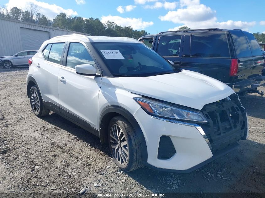 Lot #2525407859 2022 NISSAN KICKS SV XTRONIC CVT salvage car