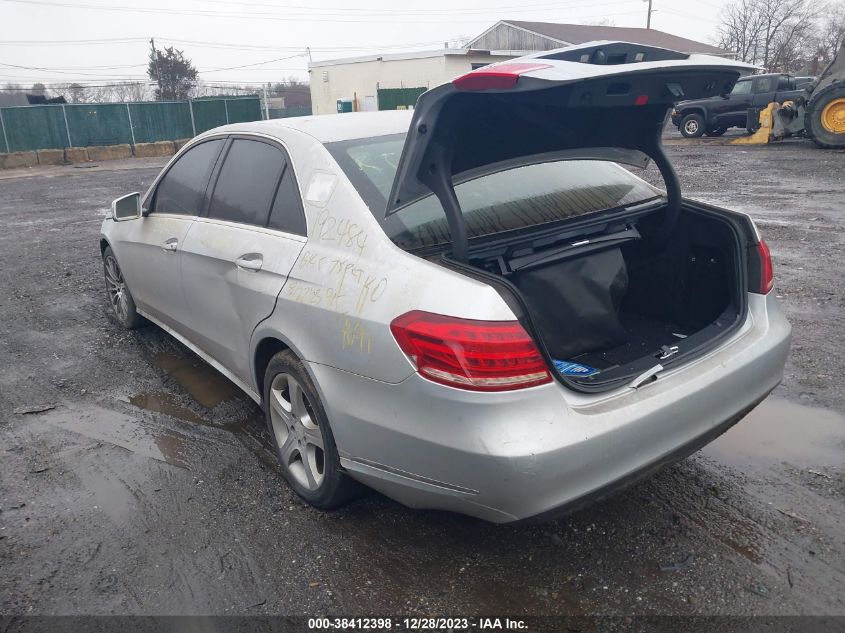 WDDHF8JB6EA821983 | 2014 MERCEDES-BENZ E 350