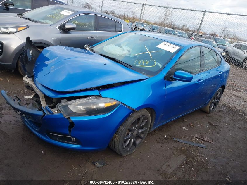 2015 DODGE DART SXT - 1C3CDFBB0FD345313