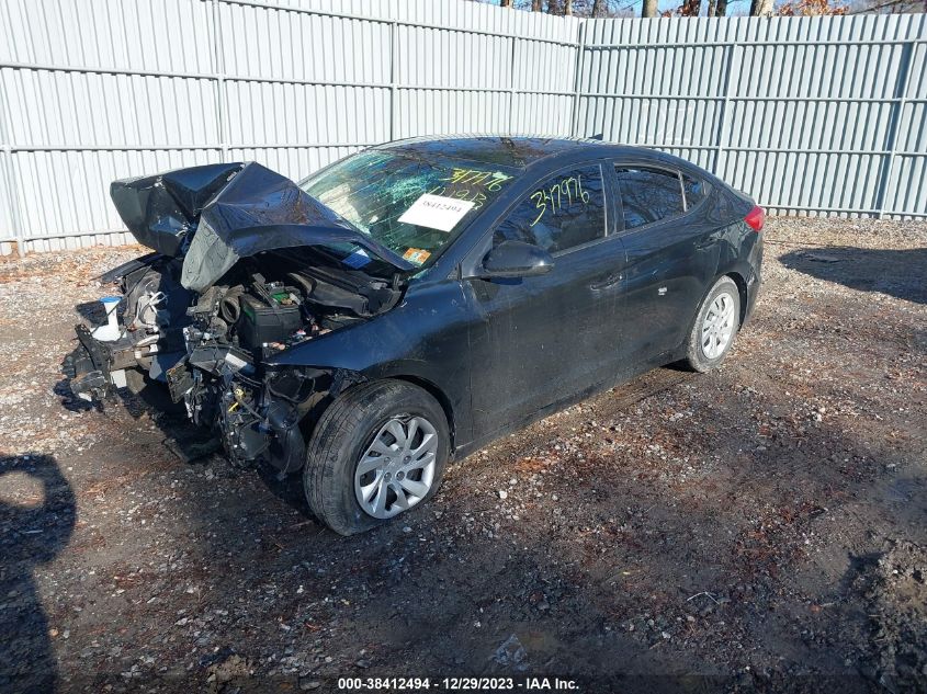 2017 HYUNDAI ELANTRA SE - 5NPD74LF1HH111594