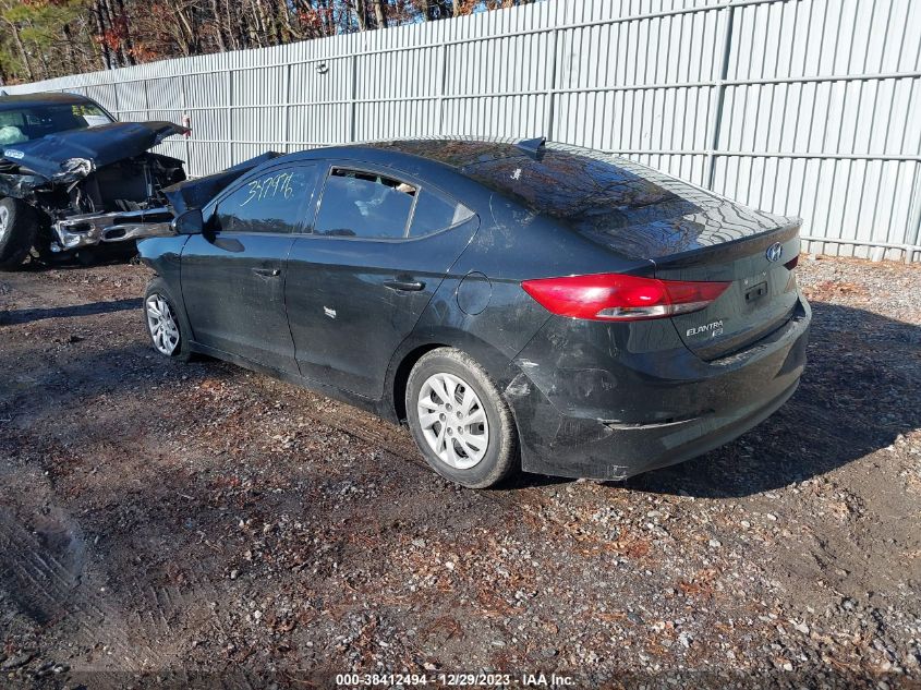 2017 HYUNDAI ELANTRA SE - 5NPD74LF1HH111594