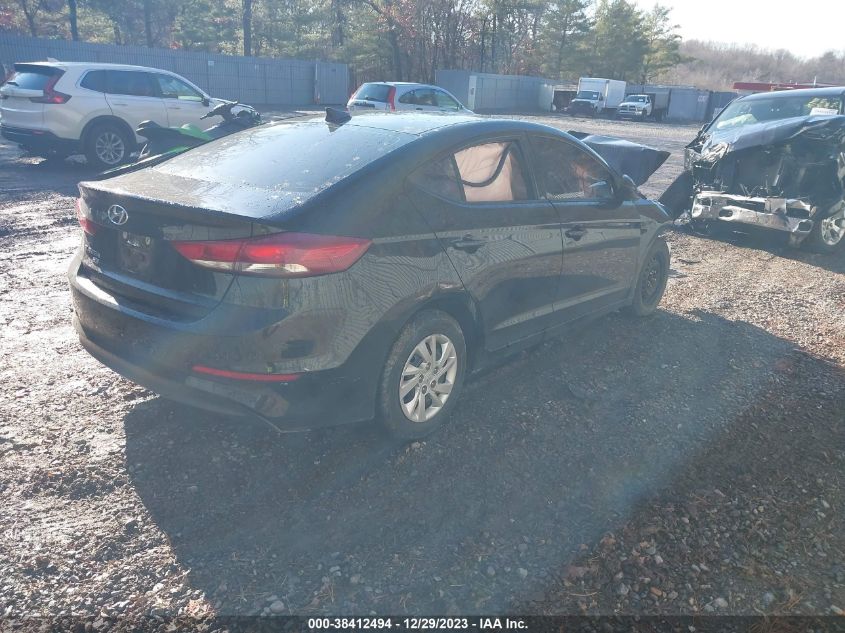 2017 HYUNDAI ELANTRA SE - 5NPD74LF1HH111594