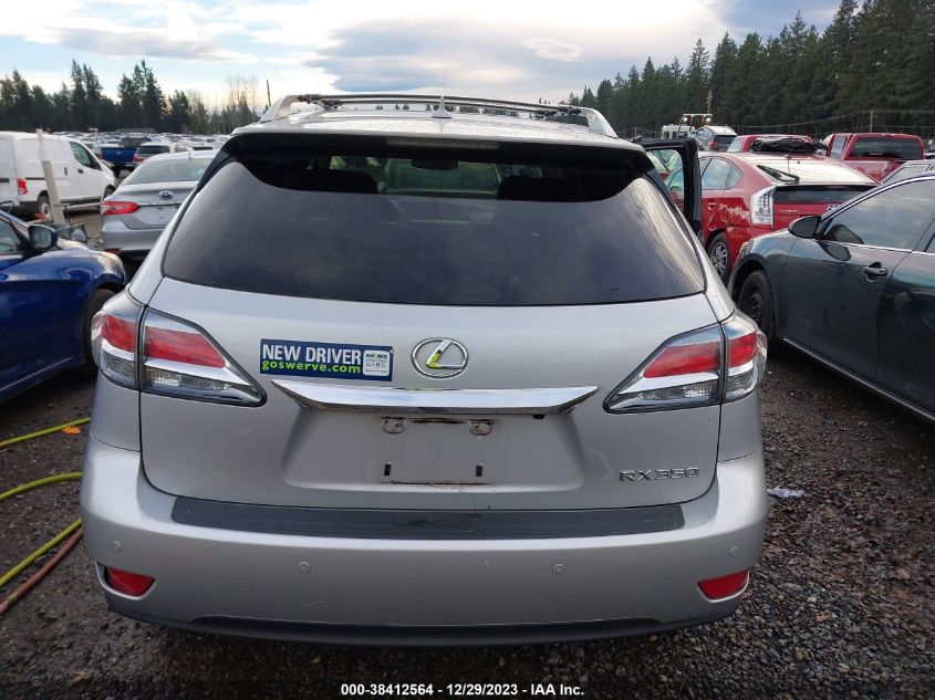 2013 LEXUS RX 350 - 2T2BK1BA1DC184466