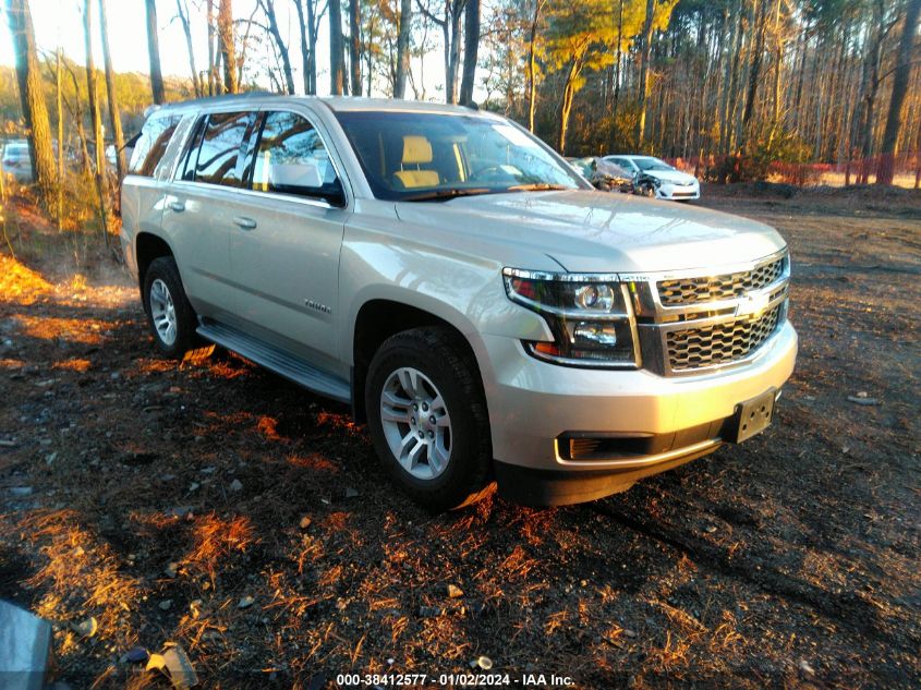 2015 CHEVROLET TAHOE LS - 1GNSKAKC1FR171125