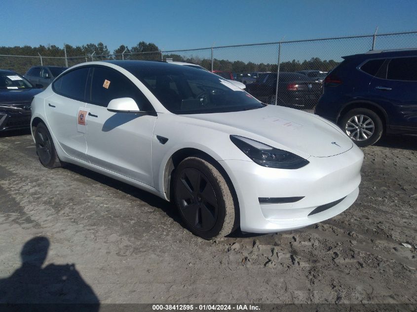 2022 TESLA MODEL 3 LONG RANGE DUAL MOTOR ALL-WHEEL DRIVE - 5YJ3E1EBXNF326850