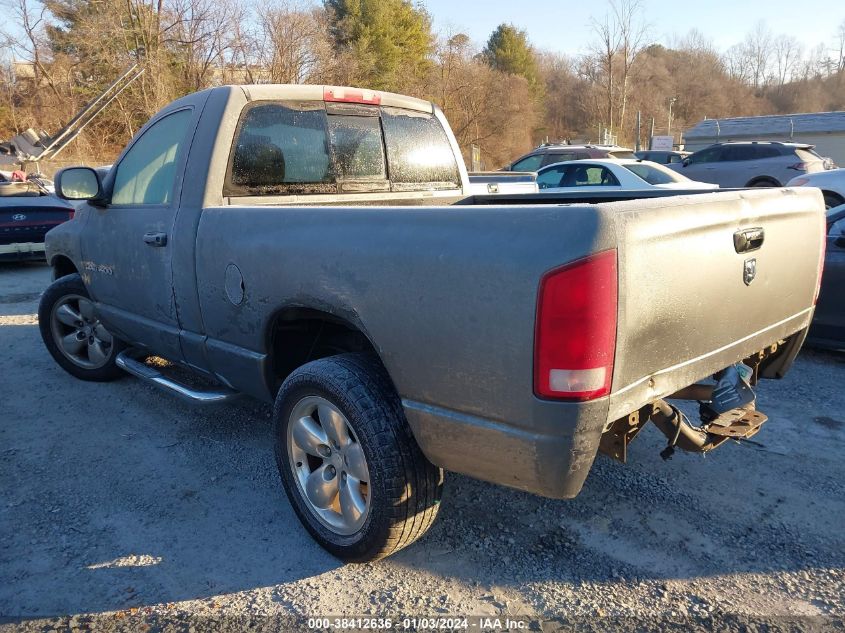 1D7HA16N55J651186 | 2005 DODGE RAM 1500