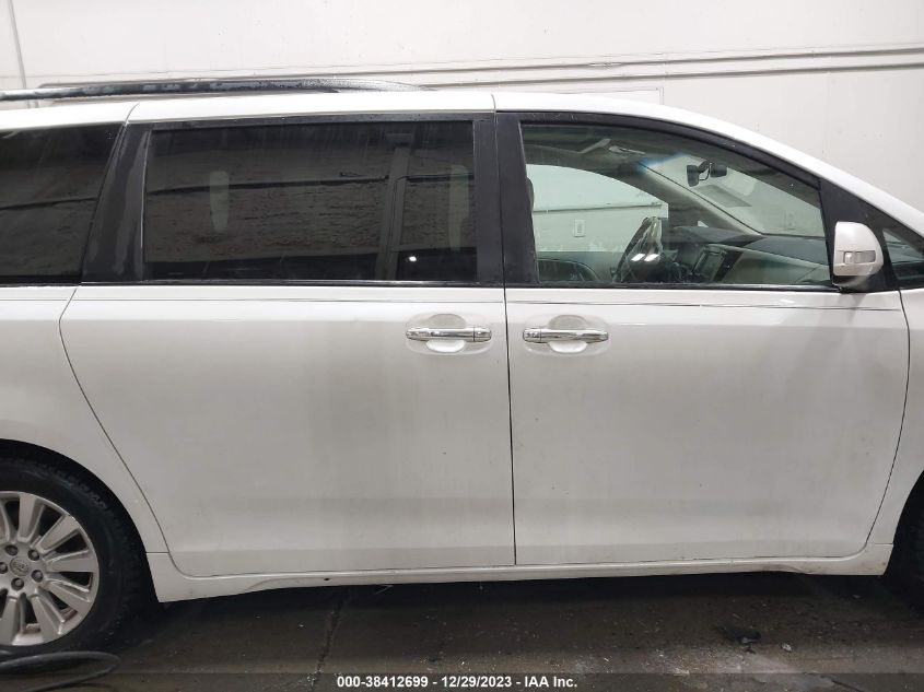 2014 TOYOTA SIENNA LTD - 5TDDK3DC8ES085837
