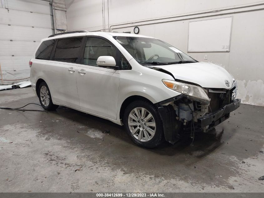 2014 TOYOTA SIENNA LTD - 5TDDK3DC8ES085837