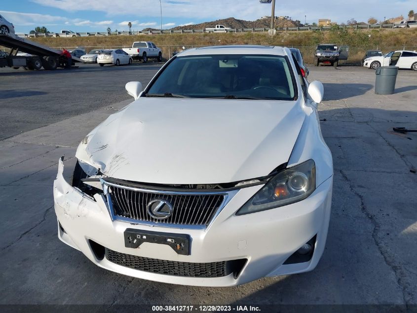 2013 LEXUS IS 250 - JTHBF5C25D5192900