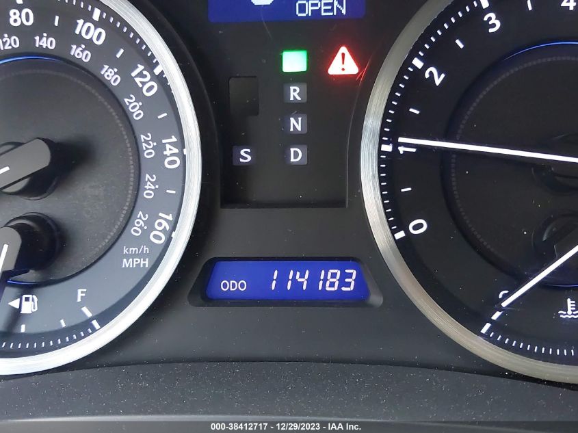 2013 LEXUS IS 250 - JTHBF5C25D5192900