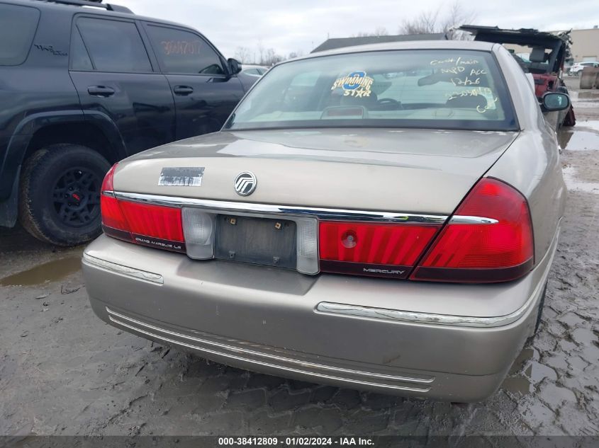 2MEFM75W11X710787 | 2001 MERCURY GRAND MARQUIS