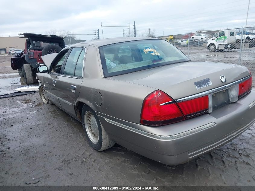 2MEFM75W11X710787 | 2001 MERCURY GRAND MARQUIS