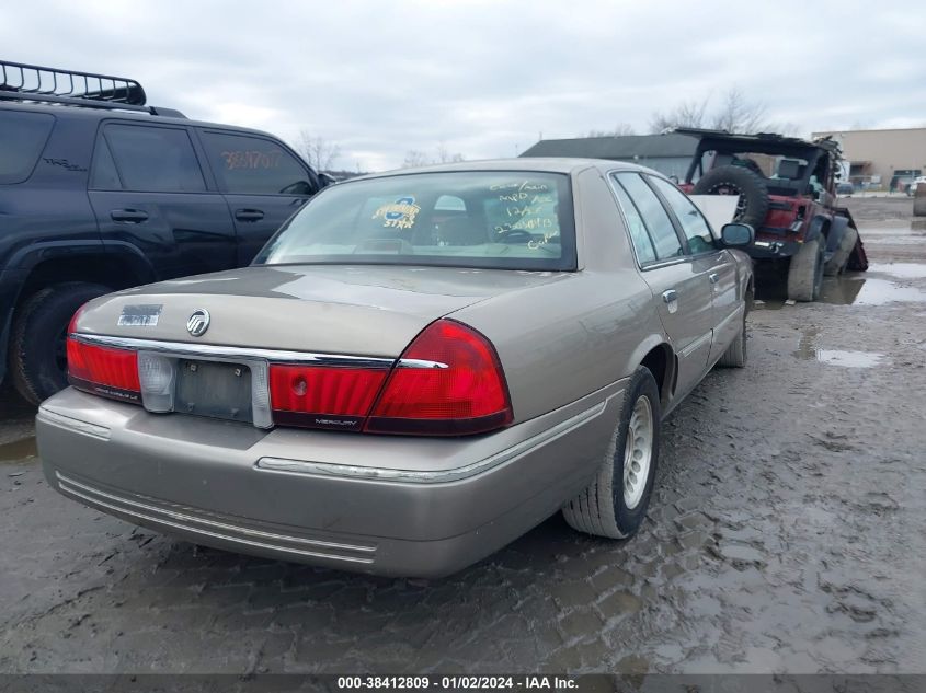 2MEFM75W11X710787 | 2001 MERCURY GRAND MARQUIS