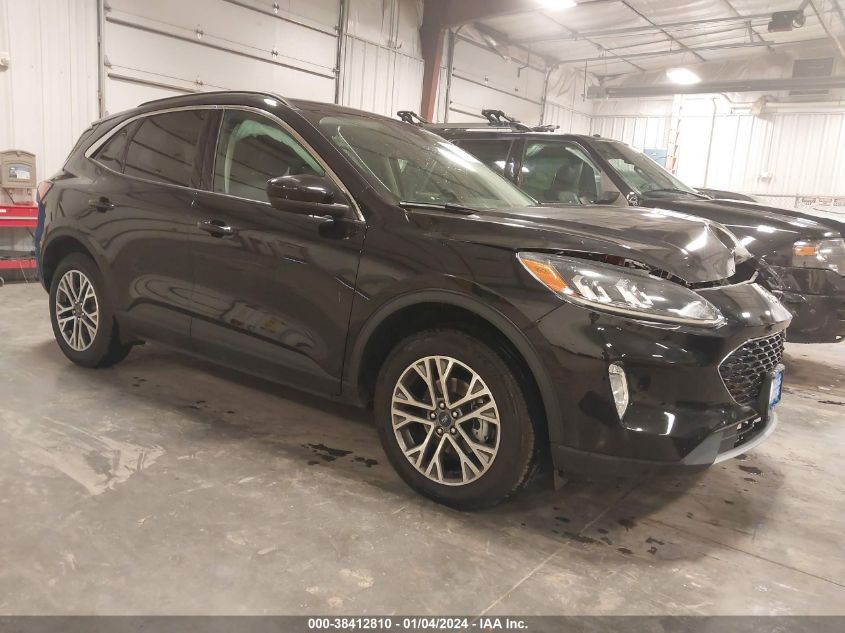 Lot #2541532580 2021 FORD ESCAPE SEL salvage car