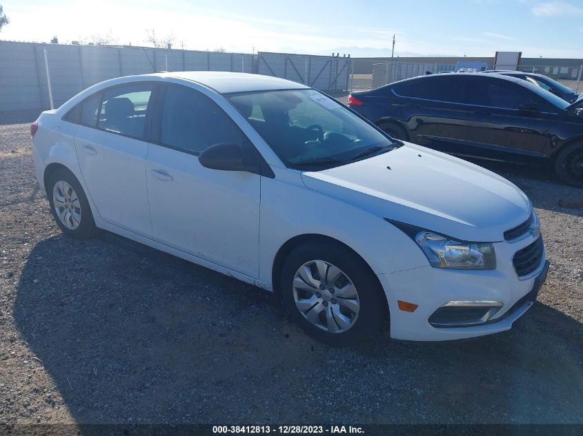 2015 CHEVROLET CRUZE LS MANUAL - 1G1PB5SG1F7245236