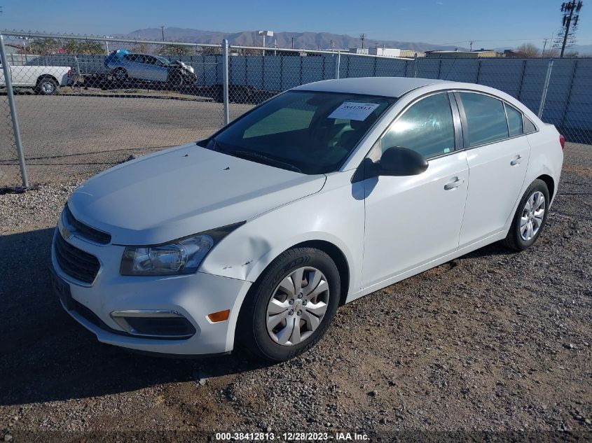 2015 CHEVROLET CRUZE LS MANUAL - 1G1PB5SG1F7245236