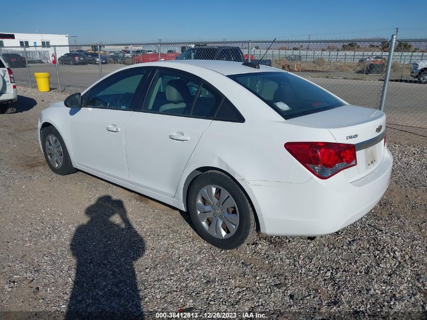 2015 CHEVROLET CRUZE LS MANUAL - 1G1PB5SG1F7245236