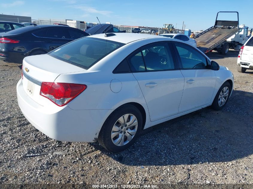 2015 CHEVROLET CRUZE LS MANUAL - 1G1PB5SG1F7245236