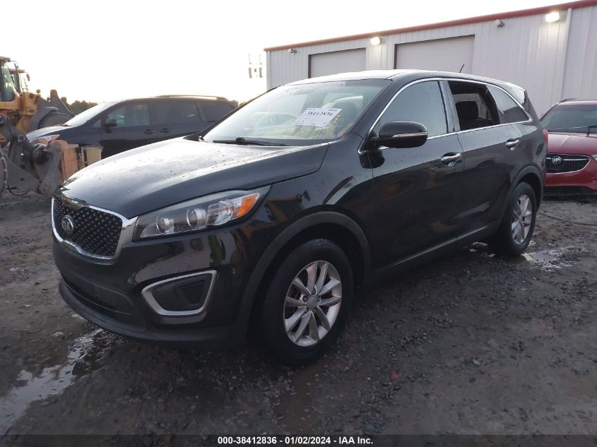 2016 KIA SORENTO 2.4L L - 5XYPG4A3XGG011876