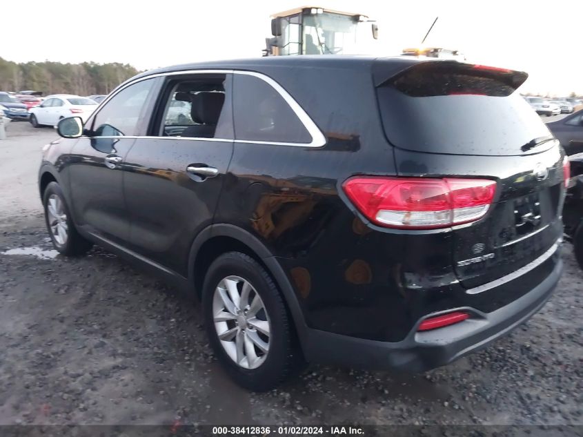 2016 KIA SORENTO 2.4L L - 5XYPG4A3XGG011876