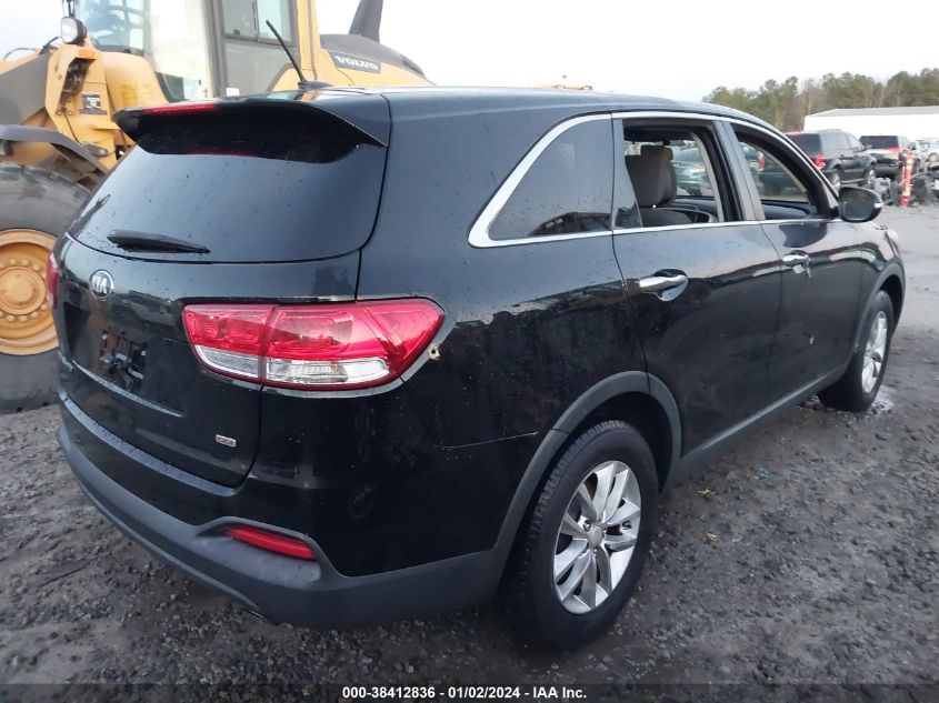 2016 KIA SORENTO 2.4L L - 5XYPG4A3XGG011876