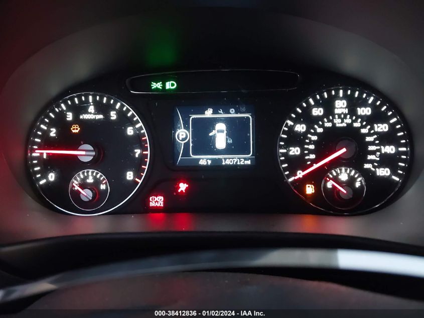 2016 KIA SORENTO 2.4L L - 5XYPG4A3XGG011876