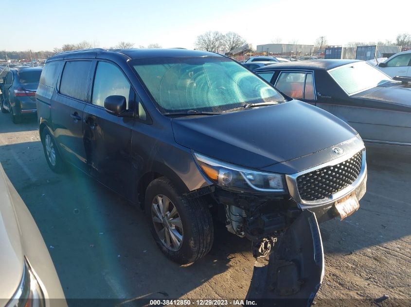 2016 KIA SEDONA LX - KNDMB5C13G6120007
