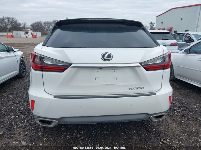 2018 LEXUS RX 350 - 2T2ZZMCA0JC103298