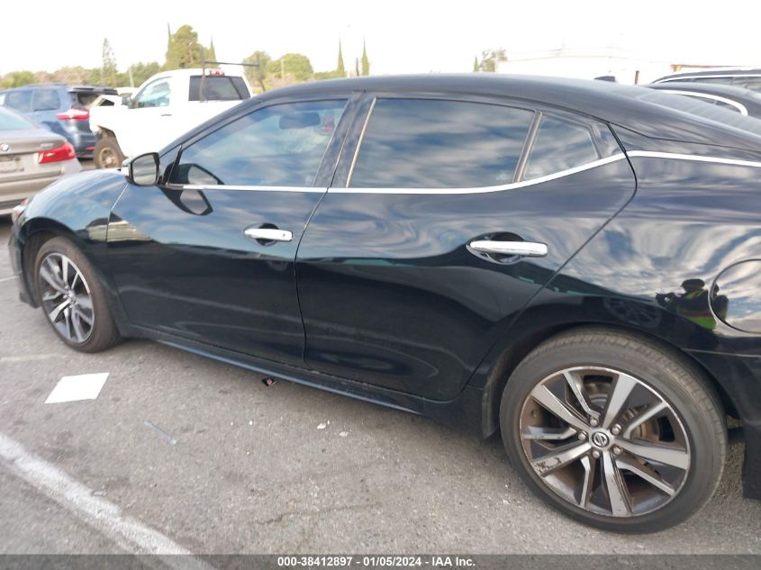2019 NISSAN MAXIMA S/SL/SR/SV/PLATINUM - 1N4AA6AV4KC374309