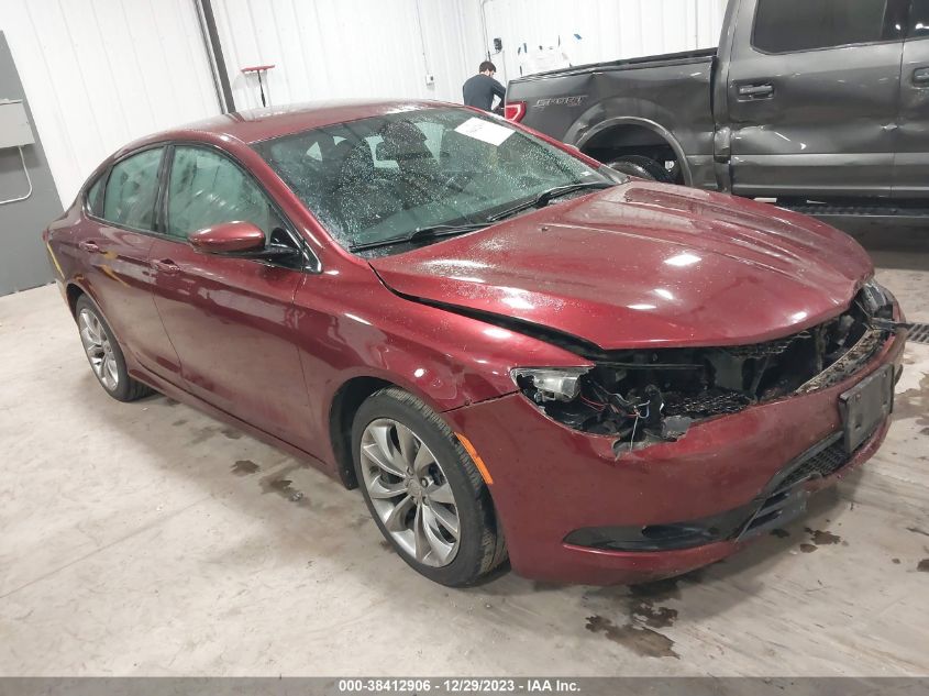 2015 CHRYSLER 200 S - 1C3CCCBG7FN529686