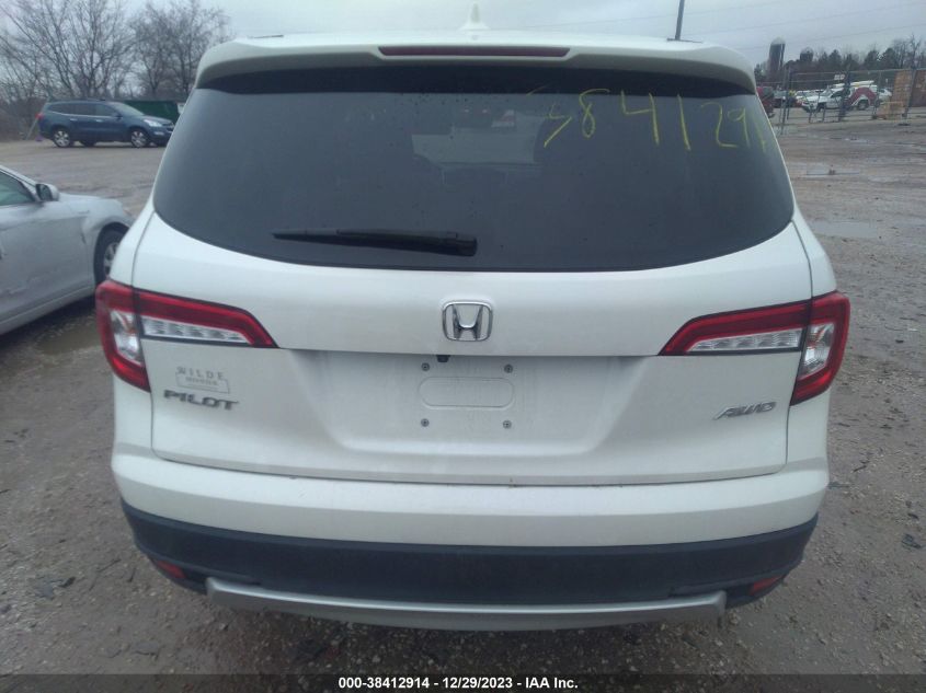 2019 HONDA PILOT EXL - 5FNYF6H51KB047336
