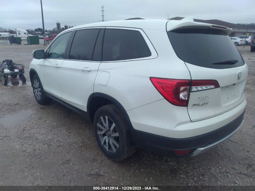 2019 HONDA PILOT EXL - 5FNYF6H51KB047336