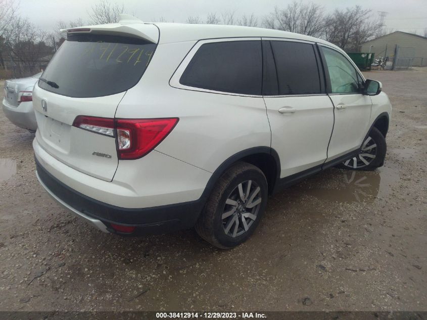 2019 HONDA PILOT EXL - 5FNYF6H51KB047336