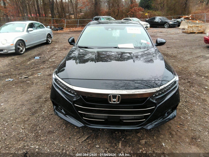 VIN 1HGCV1F31MA054916 2021 HONDA ACCORD SPORT