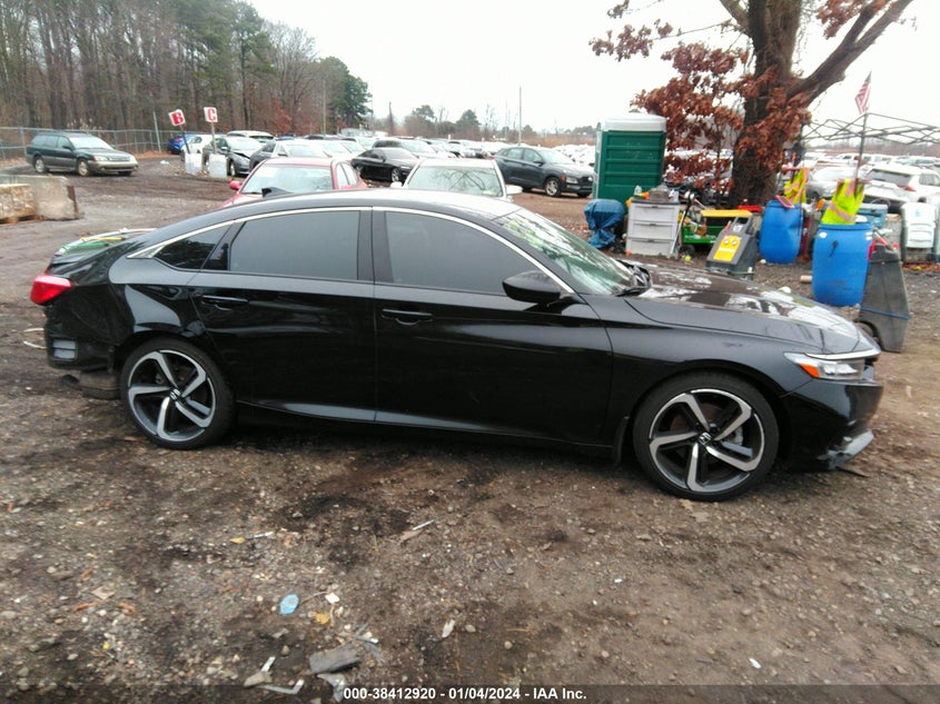 VIN 1HGCV1F31MA054916 2021 HONDA ACCORD SPORT
