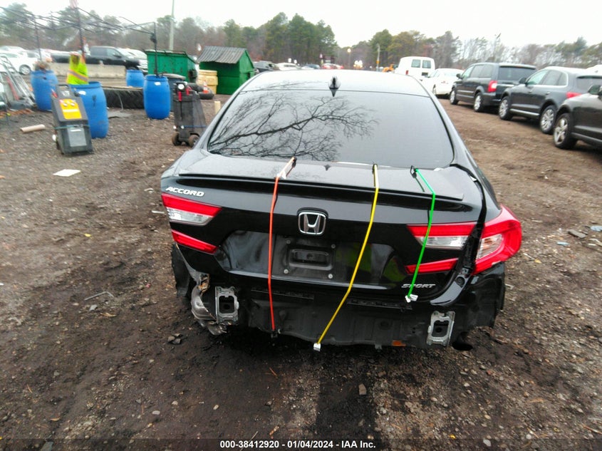 VIN 1HGCV1F31MA054916 2021 HONDA ACCORD SPORT