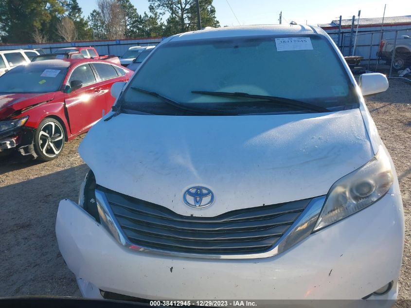 2013 TOYOTA SIENNA XLE/LIMITED - 5TDYK3DCXDS287997