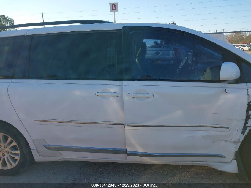 2013 TOYOTA SIENNA XLE/LIMITED - 5TDYK3DCXDS287997