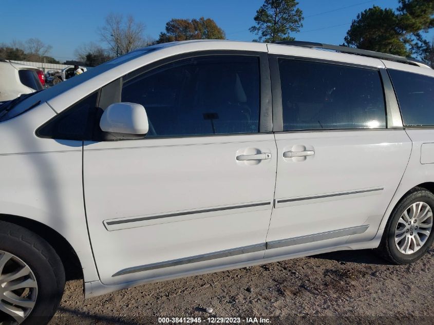 2013 TOYOTA SIENNA XLE/LIMITED - 5TDYK3DCXDS287997