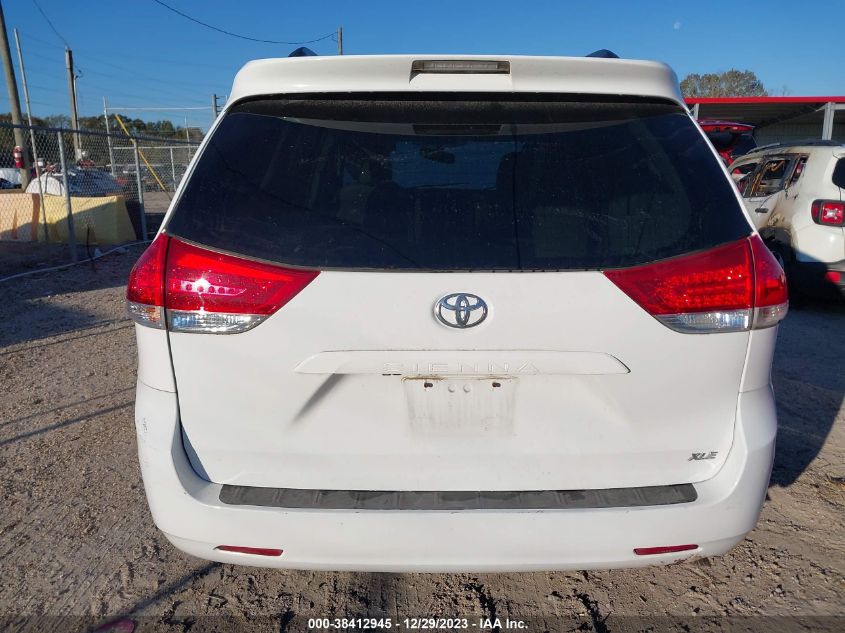 2013 TOYOTA SIENNA XLE/LIMITED - 5TDYK3DCXDS287997