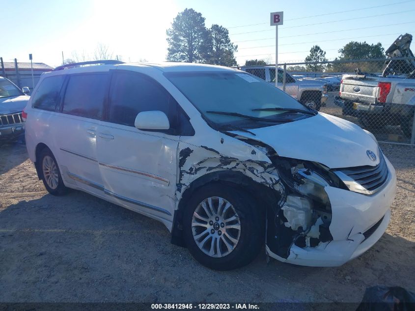 2013 TOYOTA SIENNA XLE/LIMITED - 5TDYK3DCXDS287997