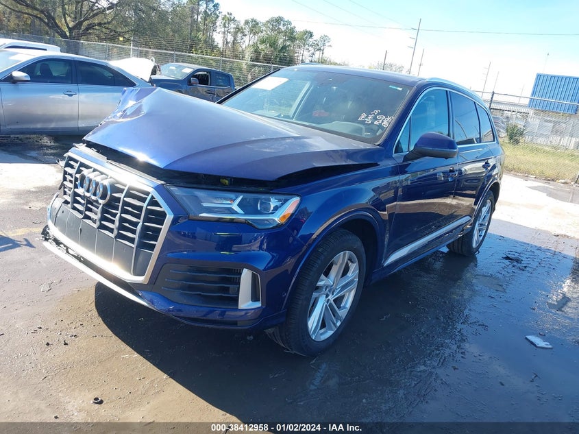 VIN WA1LXAF70LD007086 2020 AUDI Q7 PREMIUM PLUS