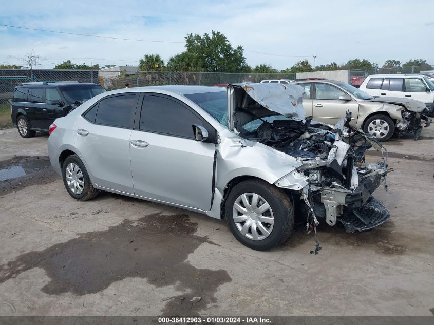 2016 TOYOTA COROLLA L - 5YFBURHE9GP409275