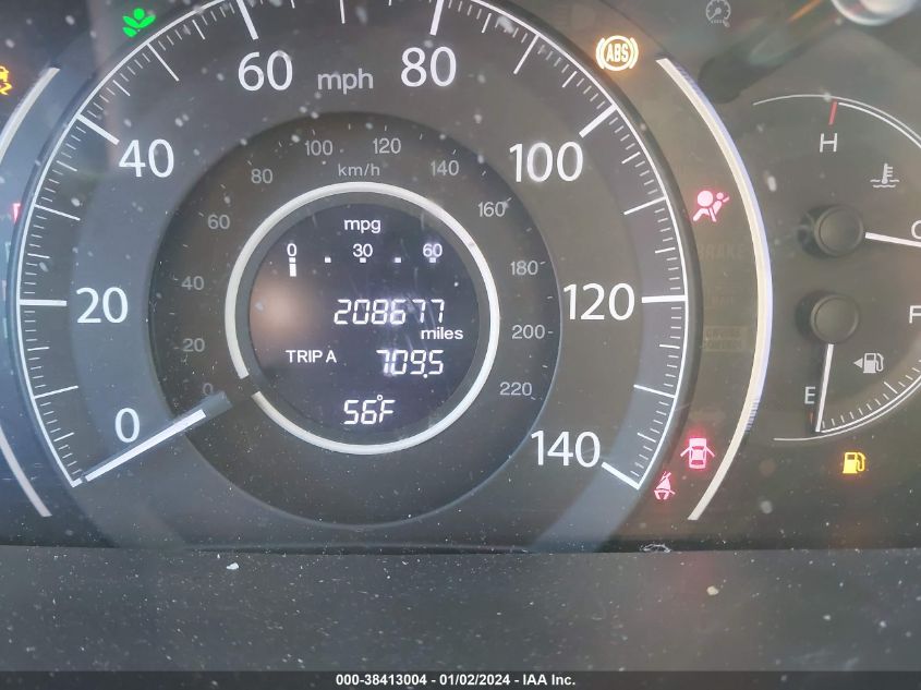 2013 HONDA CR-V EX-L - 5J6RM3H70DL031679