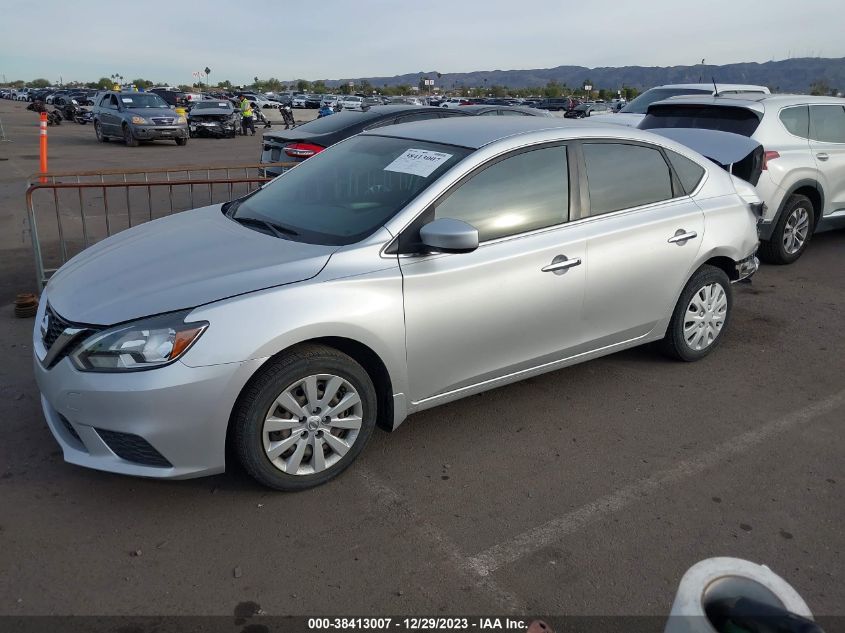 2016 NISSAN SENTRA S - 3N1AB7AP7GY210228